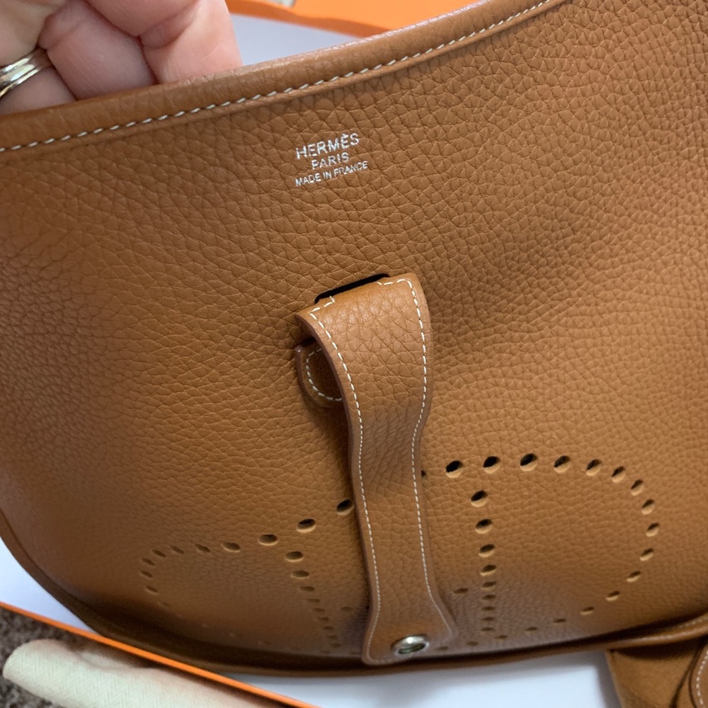 ♥️SOLD♥️Hermes Evelyne 3 GM Taurillon Clemence - Picture 5 of 8
